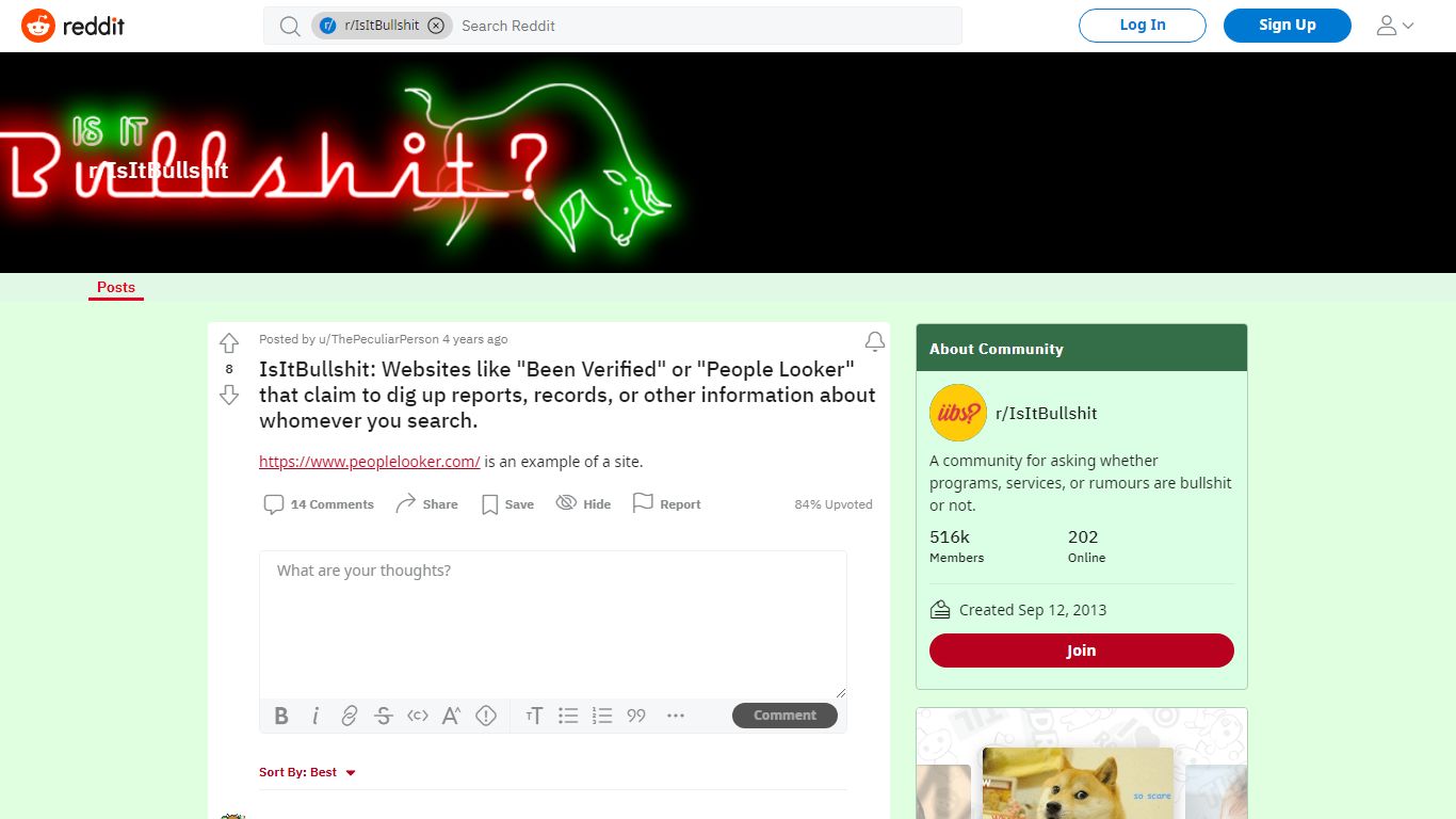 IsItBullshit: Websites like "Been Verified" or "People Looker ... - reddit